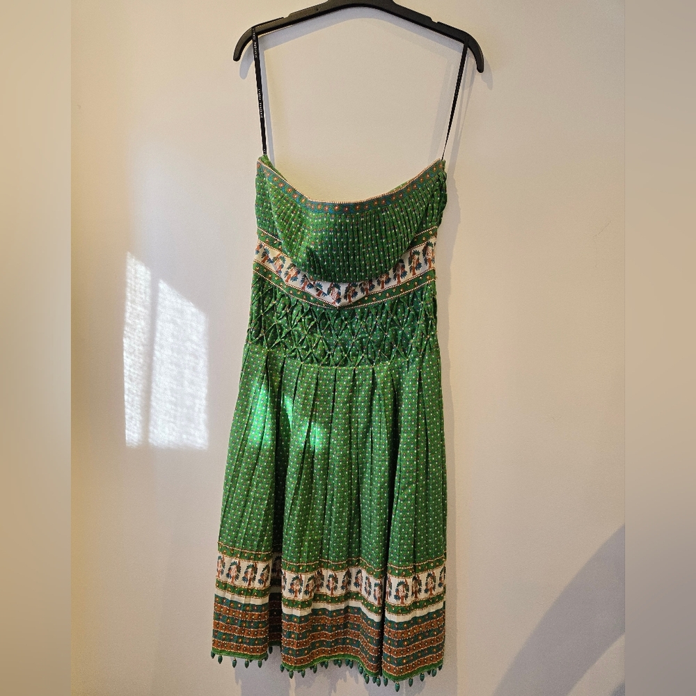 Lyndia Procanik Beaded Strapless Dress Size 8